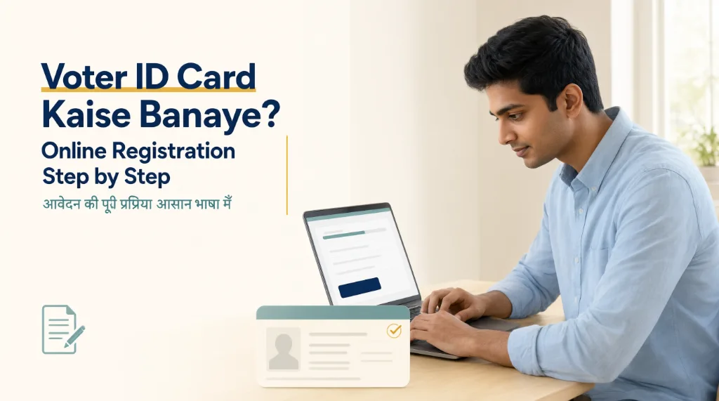 Voter ID Card Kaise Banaye Online 2026: नया वोटर कार्ड बनाने की पूरी प्रक्रिया